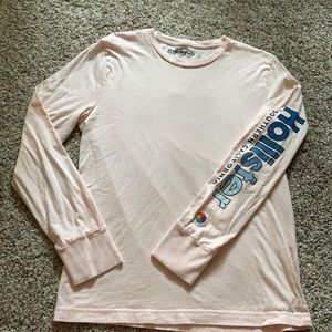 Hollister Light Pink Long Sleeve